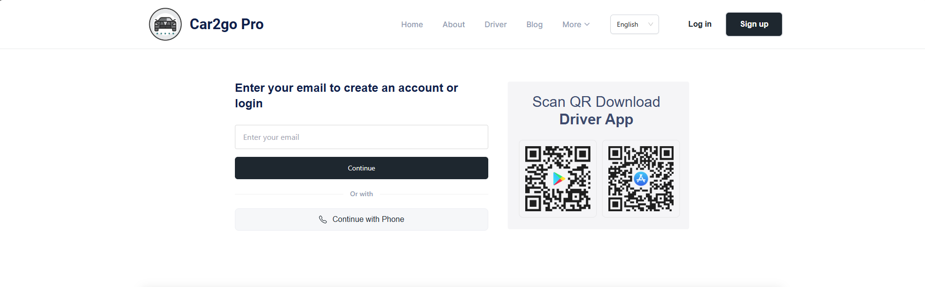 Create Account