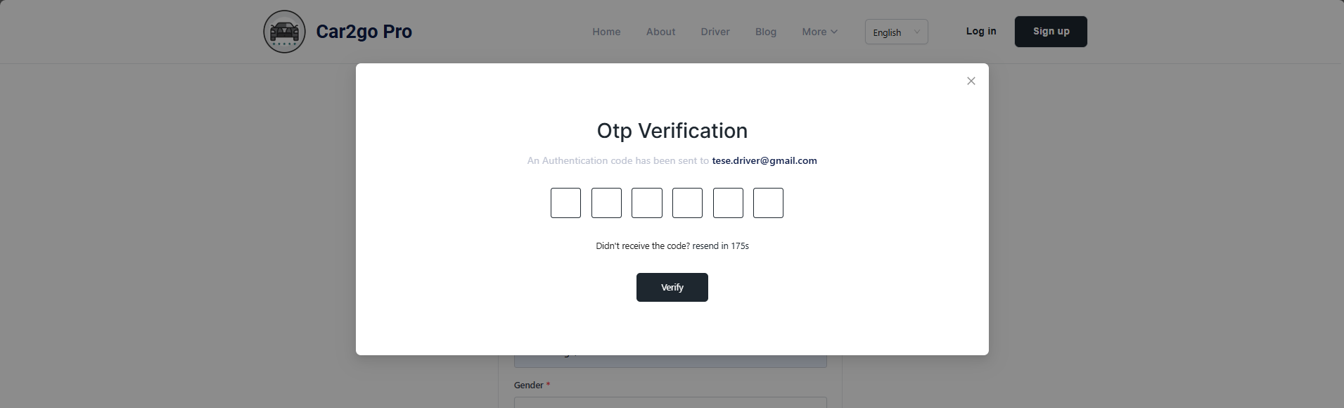 Create Account