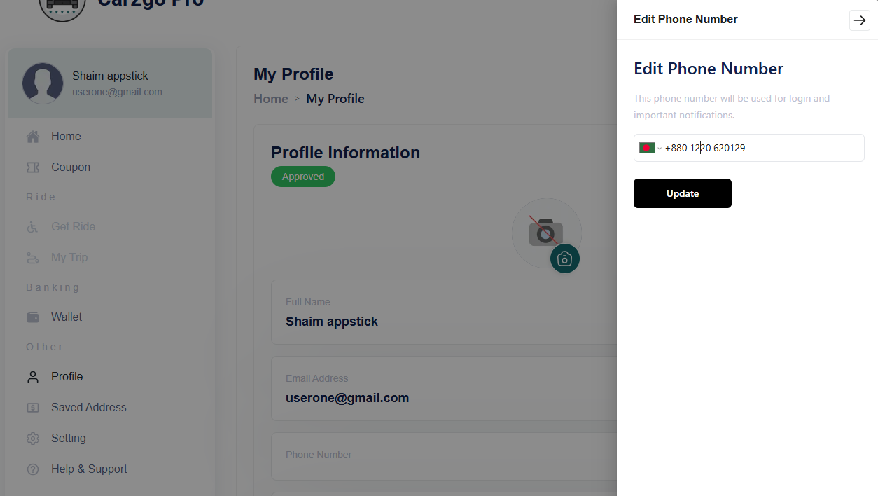 Create Account