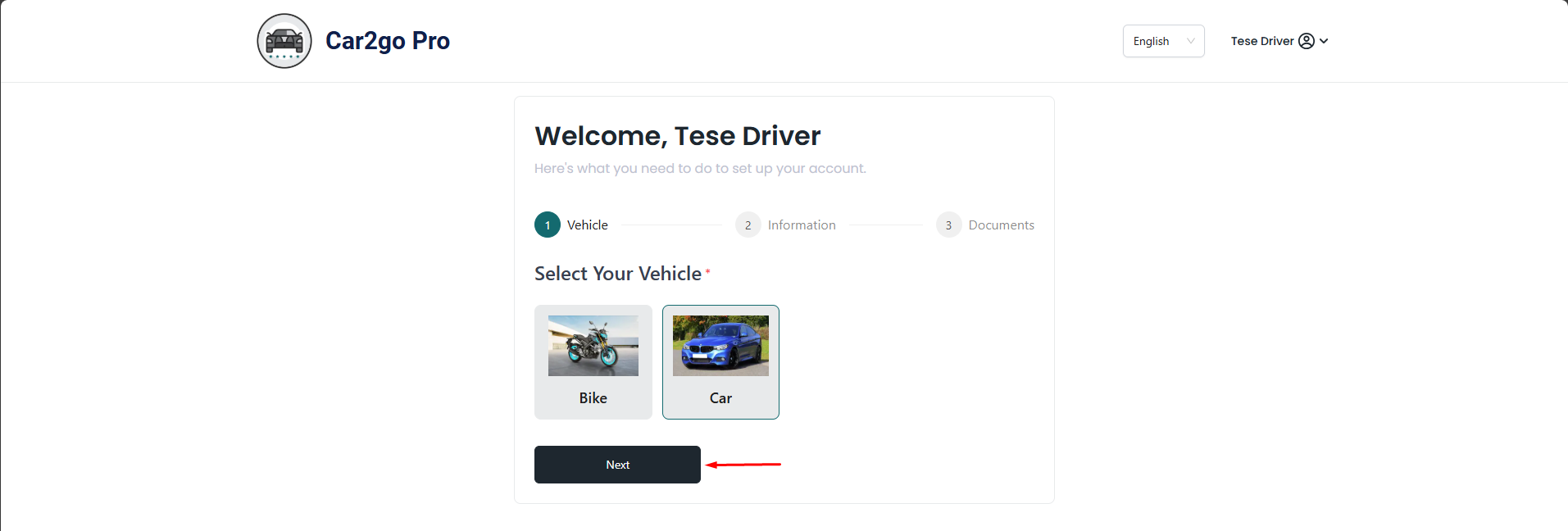 Create Account